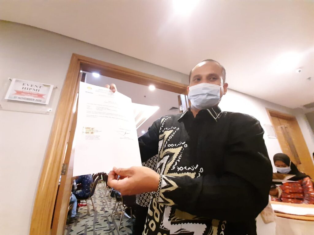 Hermansah Jadi Caketum Tunggal HIPMI Sumsel