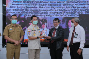 Pemkot Palembang Dapat Penghargaan Opini WTP yang Ke 10