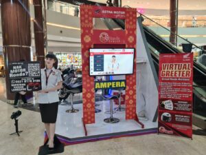 Konsumen Motor Honda Dimudahkan Dengan Virtual Greeter