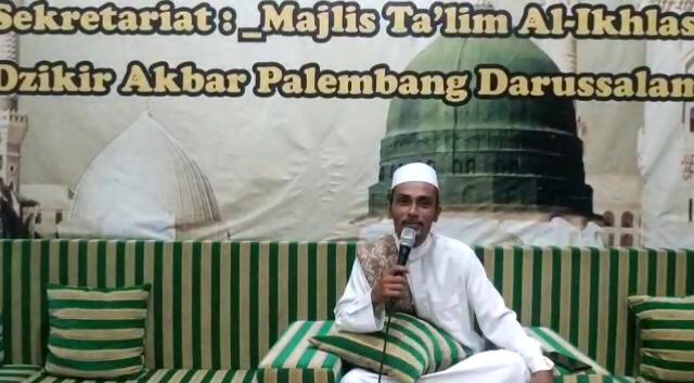 Ustad Nouval Sahab Ajak Masyarakat Sumsel Jaga Persatuan
