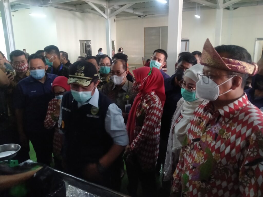 Menteri Kelautan Dan Perikanan RI Resmikan Pasar Ikan Palembang