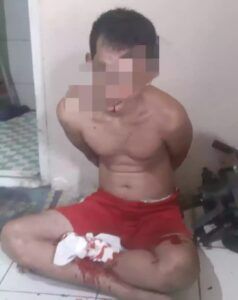 Pelaku Pencuri Motor di Lahat Babak Belur Digebuk Warga