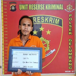 Curi Hasil Panen, Dua Pria Paruh Baya Ditangkap Polisi