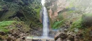 Menengok Keindahan Pesona Alam Air Terjun Pelangi di Lahat