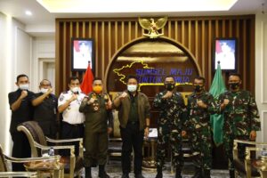 HD Bersama  Danlanud SMH Palembang  Sinergi Majukan Sumsel