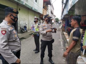 Gelar Operasi Yustisi, Polres Muara Enim Tindak Pelanggar Protokes