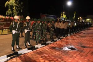 Apel Gabungan Patroli Malam Tahun Baru Di Musi Banyuasin