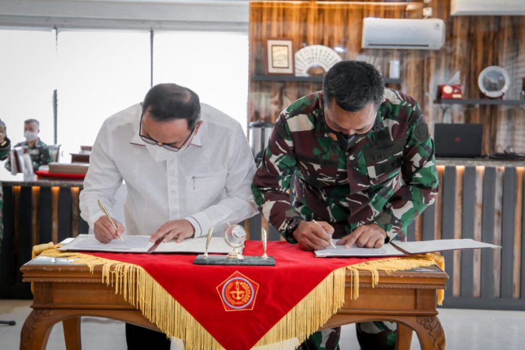 Amankan Objek Vital Dan Deni Ceni, Muba-BAIS Jalin Kerjasama