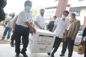 6.360 Vial Vaksin Covid-19 Tiba di Muba