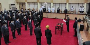 Mawardi Yahya Lantik 83 Pejabat Eselon di Lingkungan Pemprov Sumsel