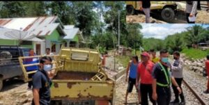 Lagi Perlintasan Tanpa Palang Jadi Sebab kendaraan Tabrakan dengan Kereta