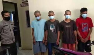 4 Pelaku Ranmor Yang Meresahkan Warga Akhirnya Ditangkap Polisi