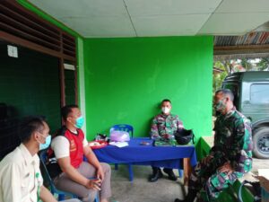 Andil Tim Kesehatan Dalam Kegiatan TMMD Reg 110 kodim 0714/Salatiga