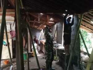 Satgas TMMD Benahi Genting Warga Yang Bocor