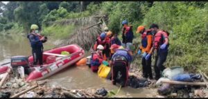 Setelah Hilang 3 Hari, Korban Tenggelam Di Muara Enim Akhirnya Ditemukan