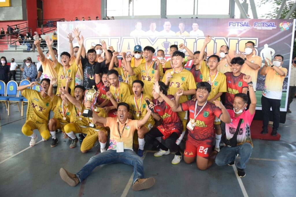 Muba Juara Turnamen Futsal U-18 Sumsel