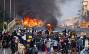 Korban Tewas Dalam Tindakan Keras Pasca Kudeta Myanmar Melebihi 300 orang