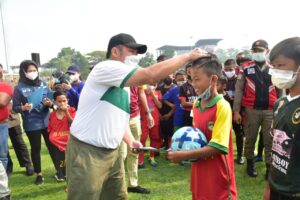 Jaring Bibit Lokal U-12, Herman Deru Buka Sriwijaya Champions League 2021