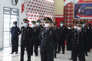 Upacara Hari Bhakti Pemasyarakatan di Lapas Lubuklinggau Secara Virtual