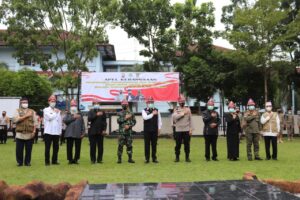 Perkuat Rasa Nasionalisme, Polres Muara Enim Gelar Apel Kebangsaan