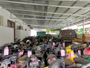 Ruang Penyimpanan BB Kejari Muara Enim Over kapasitas