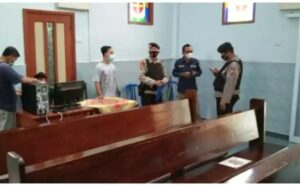 Jelang Paskah, Polres Lahat Siagakan Anggota di Gereja Santa Maria