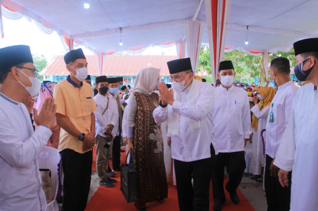 Safari Ramadhan, Pemkab Muba Kucurkan Bantuan di Sungai Keruh