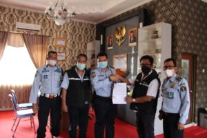 Dapat CSR PTBA, Lapas Muara Enim Kebut Pembangunan Sarana Asimilasi