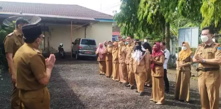 Sidak Hari Pertama Kerja, Wabup Lahat Temukan 64 ASN Bolos