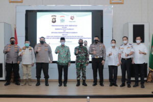 Komitmen Majukan Kota Palembang Walikota Adakan Nota Kesepakatan Dengan Mapolresta Palembang