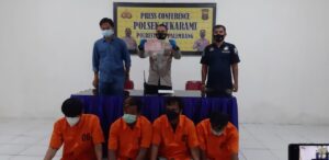 Satu Keluarga Digrebek Polisi Tengah pesta Sabu, Salah Satunya ASN Di Pemprov Sumsel