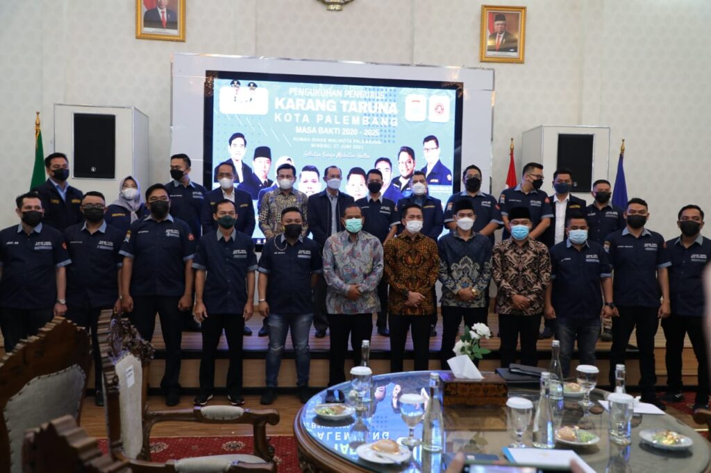 Asrio Hartowo Nakhodai Karang Taruna Kota Palembang