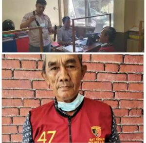 Tebang Kebun Karet Milik Orang, Kakek 60 Tahun Ditangkap Polisi