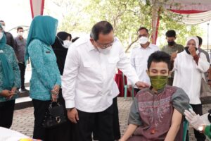 Pemkab Muba Vaksinasi Covid-19 Penyandang Disabilitas Dan ODGJ