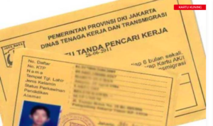 Pembuatan Kartu Kuning Di Gratiskan Menaker