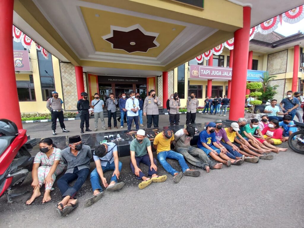 Kampung Narkoba Di Tangga Buntung Kembali Digerebek Polisi