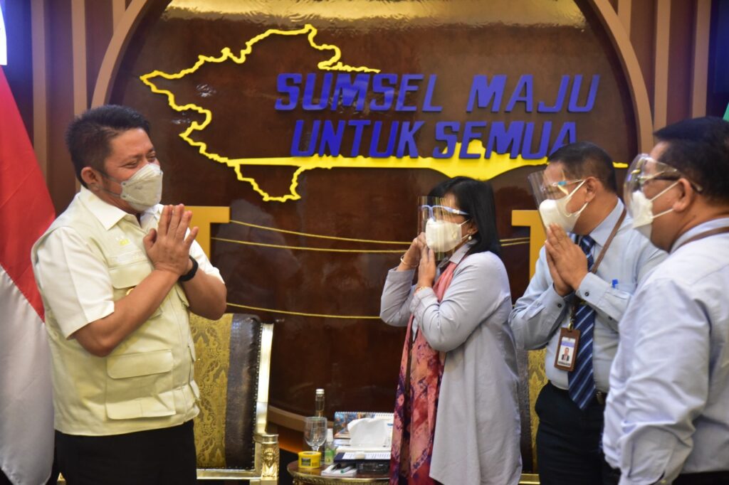 Maksimalkan Penyerapan Anggaran, Herman Deru Tingkatkan Sinergitas dengan Kakanwil DPJb Baru 