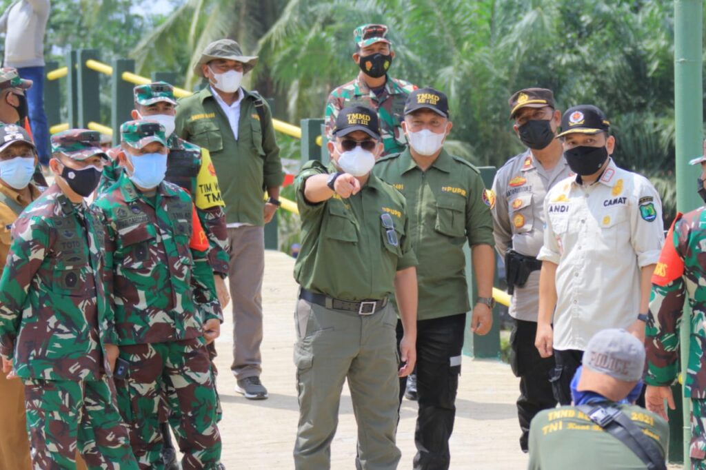 KASAD Apresiasi TMMD Muba Terbesar di Indonesia