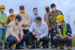 Pembangunan Jalan Aspal Karet Anggaran Pusat Terealisasi di Muba