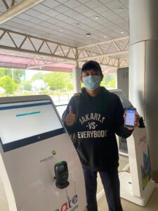 Penumpang Wajib Download Aplikasi PeduliLindungi Di Bandara SMB II Palembang