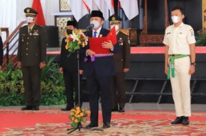 Kukuhkan Paskibraka Sumsel, Herman Deru Optimis Upacara HUT RI Berlangsung Sukses