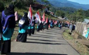 Ratusan Santri Berjiwa Patriot Semangat Rayakan Hari Kemerdekaan