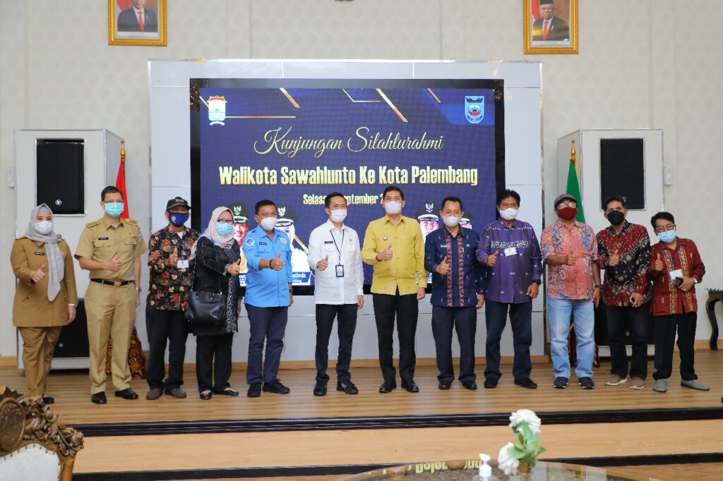 Walikota Sawahlunto Kagum Kedekatan Pemkot Palembang Dengan Media