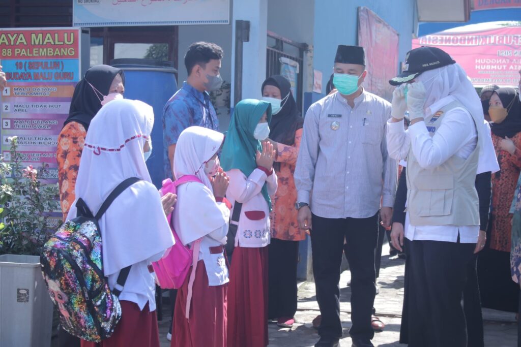 Wakil Wali Kota Kembali Pantau PSTM Salah Satu SD