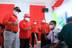 Dodi Reza Targetkan Akhir Tahun 2021 Warga Muba 80% Sudah di Vaksin