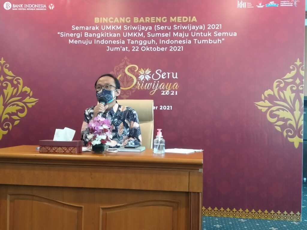BI Sumsel Gelar Semarak UMKM (Seru) Sriwijaya 2021