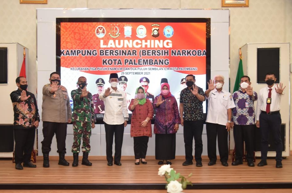 Kampung Bersinar 29 Ilir Guna Cegah Peredaran Narkoba