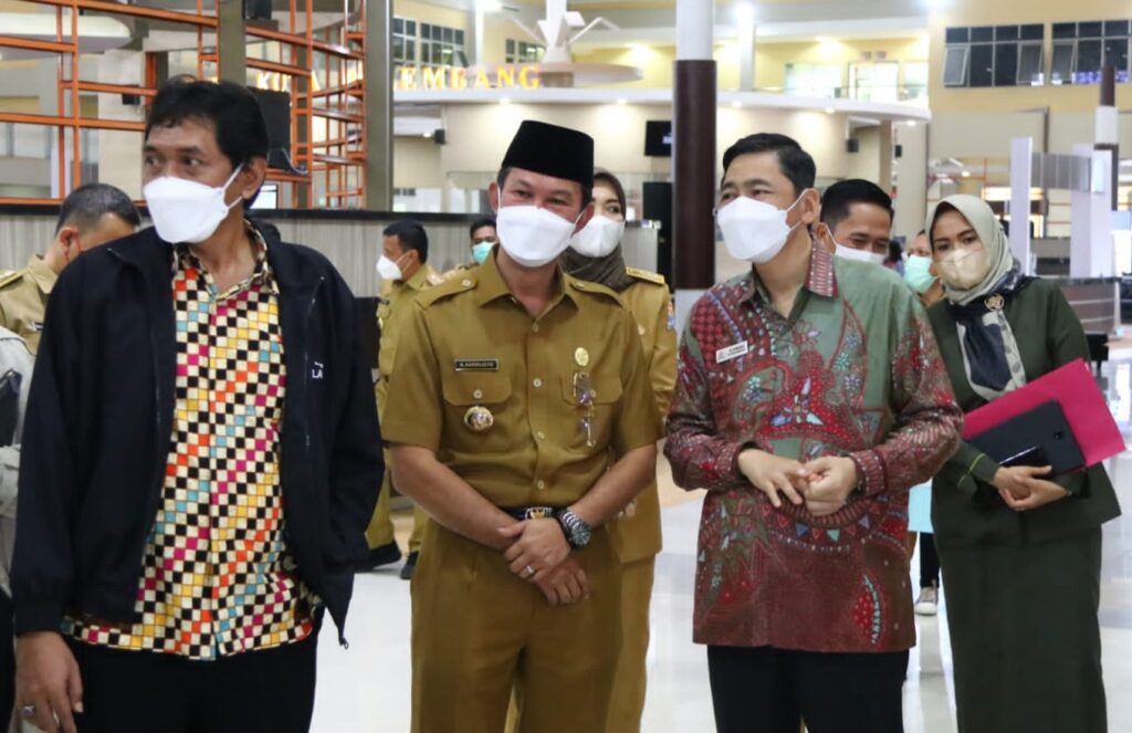 Harnojoyo Walikota Temani Ombudsman RI Kunjungi MPP Palembang