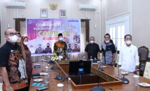 Walikota Palembang Hadiri Launching Buku BPK Secara Virtual