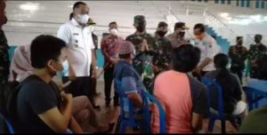 Bupati Puji Program Serbuan Vaksin Milik Kodim Lahat